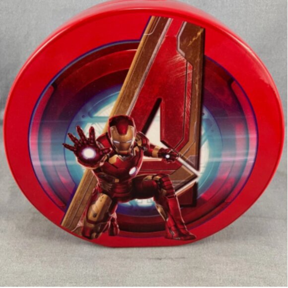 LOT Iron Man Action Figure Missile Launch Lights Sound+Bank+Stickers+3 Figures - Picture 12 of 14